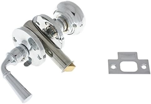 IDHBA idh by St. Simons 21250-026 Premium Quality Solid Brass Storm Screen Door Latch, Polished Chrome