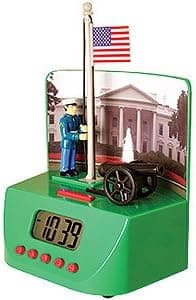 American Flag Digital Alarm Clock
