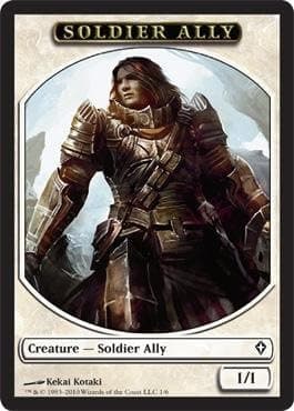 Magic: the Gathering - Soldier Ally Token - Worldwake