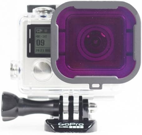 PolarPro Magenta Filter-Green Water-For GoPro Hero4 Standard Housing