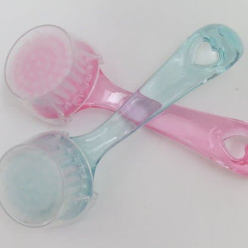 HuaYang Unisex Face Skin Care Cleaner Scrub Body Spa Cleansing Exfoliator Facial Brush(1Pcs: Random Color)