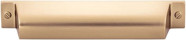 Top Knobs - TK774HB - Channing Cup Pull 5" - Honey Bronze - Barrington Collection