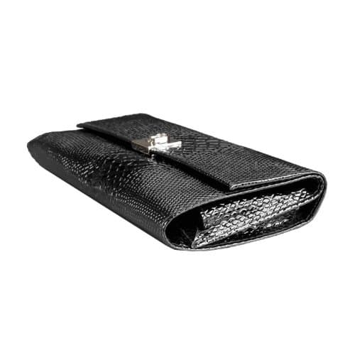 Coastal Scents Elite Brush Case, Reptile Black, 5.50-Ounce