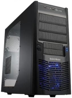 Cooler Master Elite 430 Mid-Tower Computer Case RC-430-KWN1, All-Black Interior