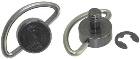 2 X Replacement Metal D-Ring Screw for QR Plate Manfrotto 200PL-14 RC2 / Bogen 3157N