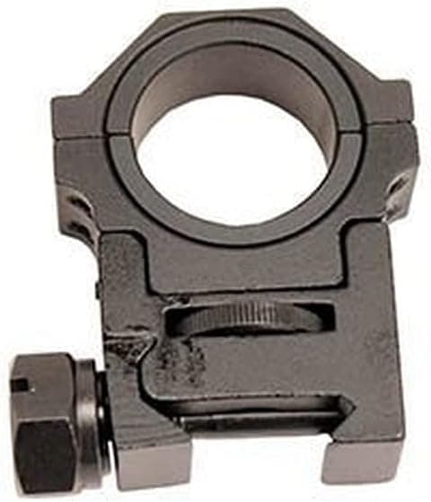 NC Star RAH24 Ncstar, 30mm Adjustable Height Ring W/1" Insert, BLACK