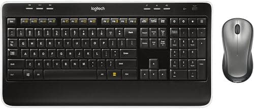Logitech MK520 Wireless Keyboard and Mouse Combo - Black/Grey