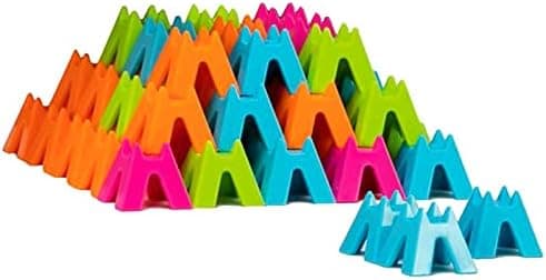 Fat Brain Toys Corners Up - Outsmart. Outstack. Out-Corner. [Fun Family Brainteaser Party Strategy Game for Kids, Teens, & Adults]