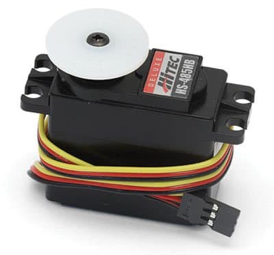 Hitec RCD USA HS-485HB Servo Deluxe HD Ball Bearing Servo Motor, 72 oz/89 oz, 3 Pole