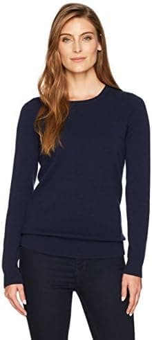 Amazon Essentials Women's 100% Cashmere Crewneck Sweater