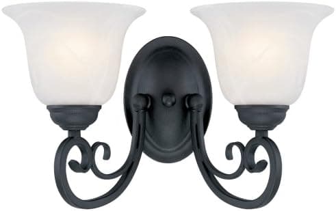 Hardware House 54-4866 Tuscany 2-Light Wall and Bath Light Fixture