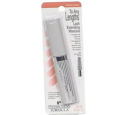 Physicians Formula To Any Lengths Lash Extending Mascara, Midnight Black, 0.25-Ounces (Pack of 4)