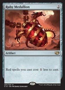 Magic The Gathering - Ruby Medallion (265/337) - Commander 2014