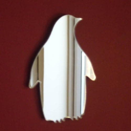 Penguin Mirrors 4cm X 2.5cm (Pack of Ten)