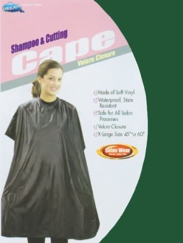 Dream Salon Ware Shampoo & Cut Cape - Green