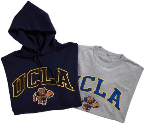 Russell Athletic UCLA Pullover Hood and T-Shirt