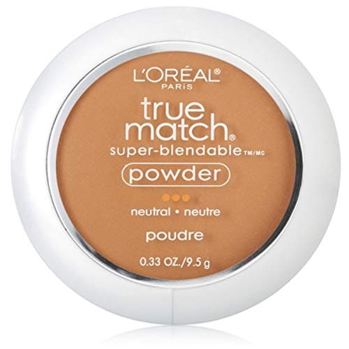 L'Oreal True Match Powder, Classic Tan [N7], 0.33 oz (Pack of 2)