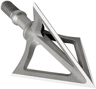 Savage Village Hunting Broadhead 100 Grain Fixed Blades Stainless Steel, for Crossbow Recurve Bow Compound Bow, Archery Broadhead