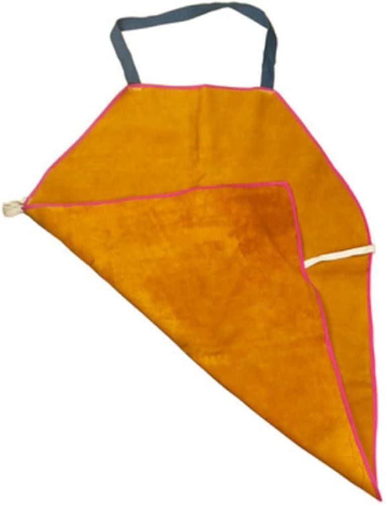 Leather Welding Work Shop Apron,Heat-resistant and Flame-retardant Cowhide leather Apron for Blacksmith, Welder, Woodworking, Home Decoration