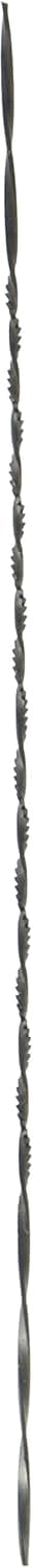 Grizzly H9017#02 .032" 22 TPI Flat, Plain End Scroll Saw Blade, 12 pk.