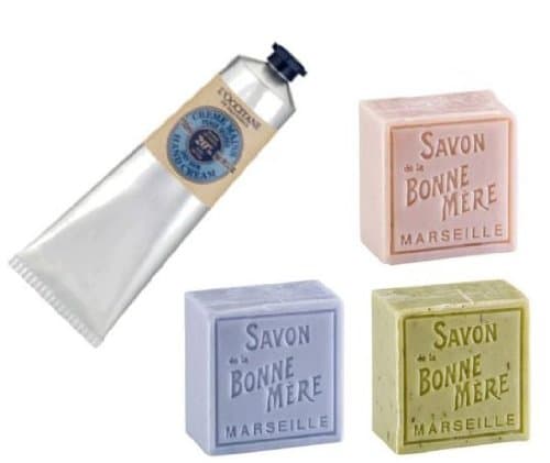 L'Occitane Shea Hand Cream and Marseille Soap Set
