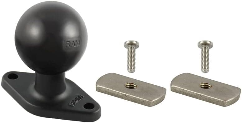 RAM-238-WCT RAM Mounts 1.5" C-Sized Universal Wheelchair Ball Base for Arm & Seat Tracks