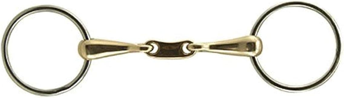 Coronet Cyprium Loose Ring Snaffle Bean Mouth Bit