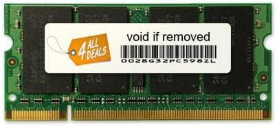 4AllDeals 4GB Kit (2x2GB) Memory RAM Upgrade for Compaq HP Presario CQ60 Series (DDR2-667MHz 200-pin DIMM)