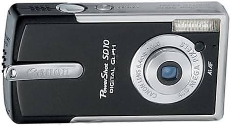 Canon Powershot SD10 4MP Digital Camera (Black)