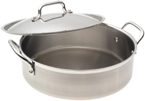 Cuisinart MultiClad Pro Stainless Steel 5-1/2-Quart Sauteuse with cover