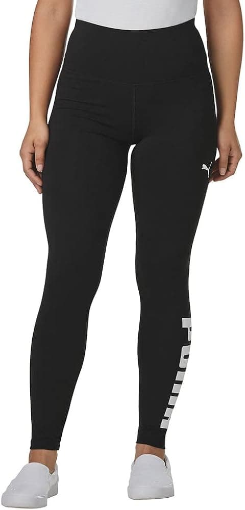 PUMA Women's Athletic Logo Tights Leggings (Available in Plus Sizes)