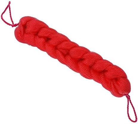 Huachnet Exfoliating Bath Sponge Shower Pouf Loofah Back Scrubber (Red)