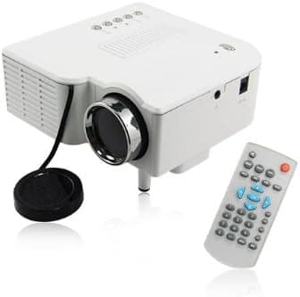SainSonic Mini HD Projector UC28 Pro, with Remote Control (White)