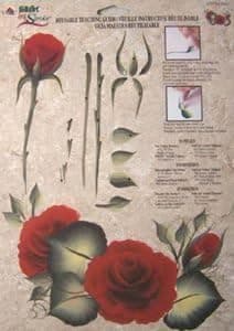 Plaid Folk Art One Stroke Reusable Painting Teaching Guide: (TEA ROSE)