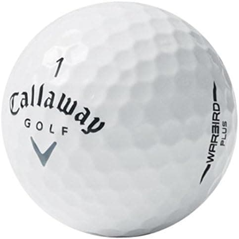 Callaway Warbird Plus AAAA Near Mint Used Recycled Golf Balls, 24-Pack