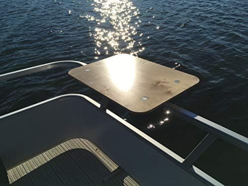 Arnalls Universal Pontoon Boat Table - Boat & Marine Grill Accessory Stainless Brackets