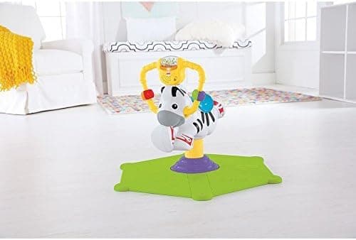 Fisher-Price Bounce & Spin Zebra