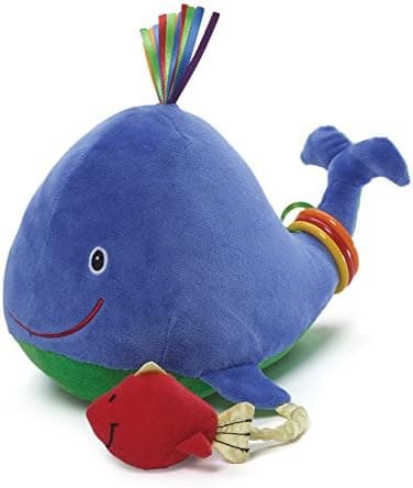 Gund Baby Activity Whale Toy, 7"