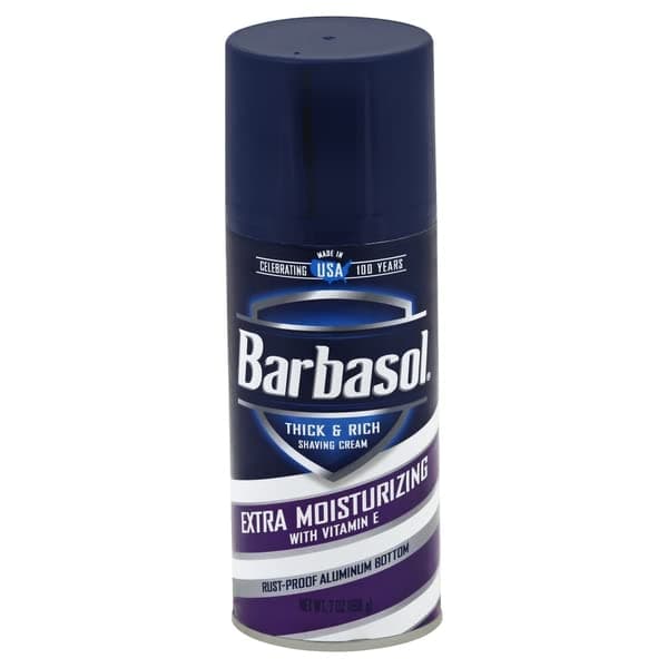 PERIO PROD Barbasol Moisturizing Shave Cream 7 Oz
