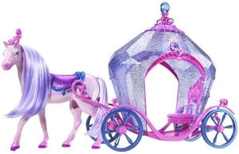 Barbie The Diamond Castle Horse and Carriage