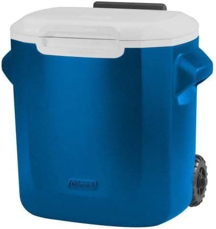 Coleman 16-Qt Personal Wheeled Cooler, Blue