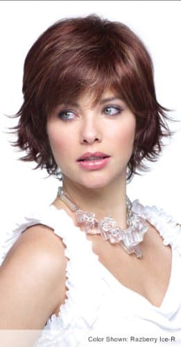 RYAN Monofilament Wig #1653 designed by Noriko (Color Selected: CHESTNUT)