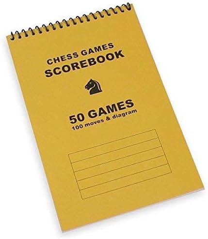 Quality Chess Scorebook - Orange