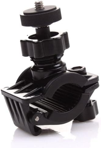 Accessory Genie Bicycle Handlebar Video Camera Mount - Works for ContourRoam HD Camcorders - by USA Gear