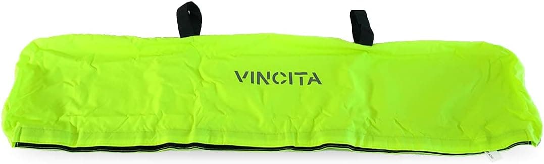Vincita Water-Resistant Durable Handlebar Rain Cover Red Bike Cover for Mountain Bikes, Folding Bike, E-Bikes, Bikepacking Accessories