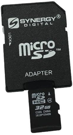 LG TRANSPYRE Cell Phone Memory Card 32GB microSDHC Memory Card with SD Adapter