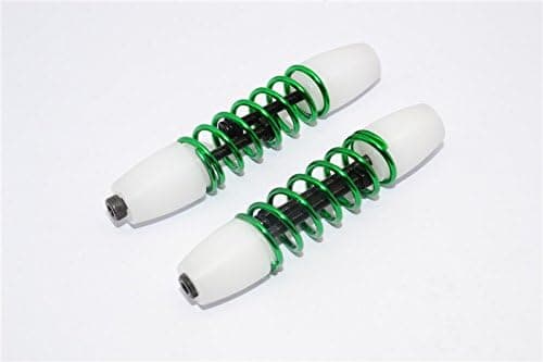 Gmade Crawler R1 Rock Buggy Upgrade Parts Delrin Front + Rear Body Mount Protector - 1 Set Green