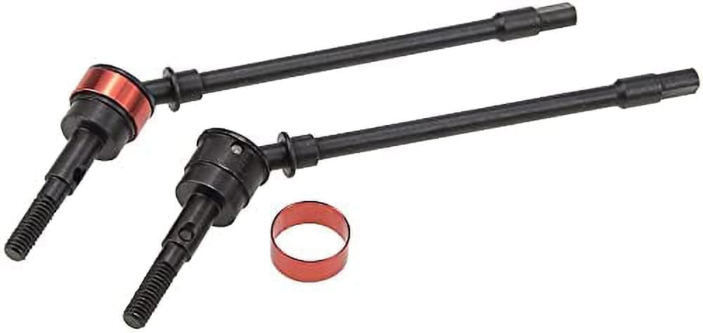 Steel Front Axle CVD Drive Shaft Driving Shaft for 1/10 Axial SCX10 90046 90047 Upgrade Spare Parts Hop-Up Spare Parts