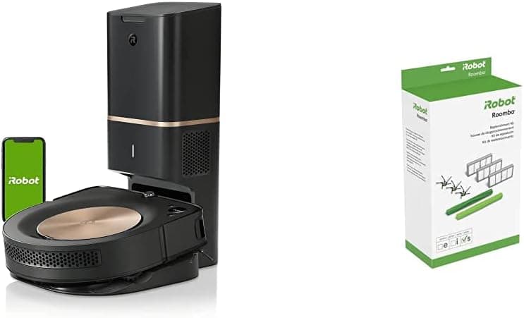 iRobot Roomba s9+ (9550) Robot Vacuum with Roomba s Series Replenishment Kit