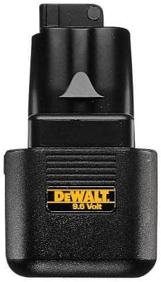 DEWALT DW9048 Univolt 9.6-Volt 1.9 Amp Hour NiCd Pod Style Battery